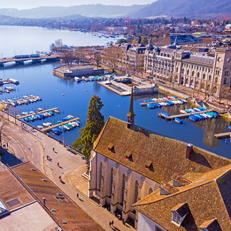zuerich Blick auf Zürich